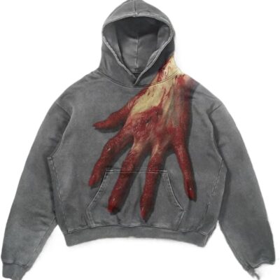 Halloween  Hoodie Gothic Casual palm/spider Blast Print Pattern Skull Fashion Hoodie Men Harajuku Men Clothing