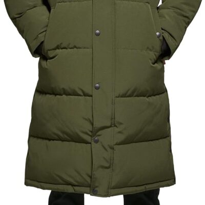 men  Extra Long Parka Jacket