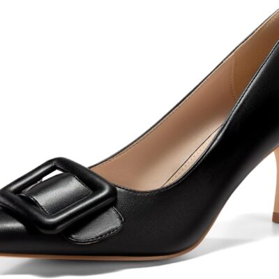 Women's Closed Pointed Toe Pumps Stiletto High Heels Wedding Party Dress Shoes
