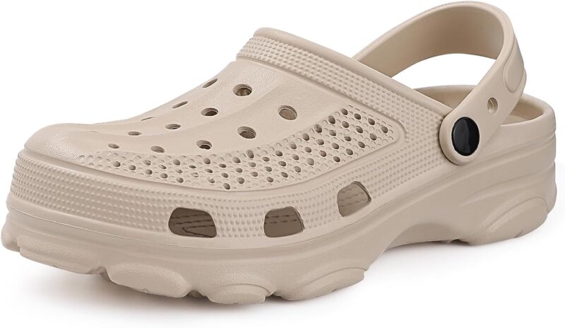 Women Mens Garden Clogs Shoes with Arch Support Unisex  Slip-on Sandals