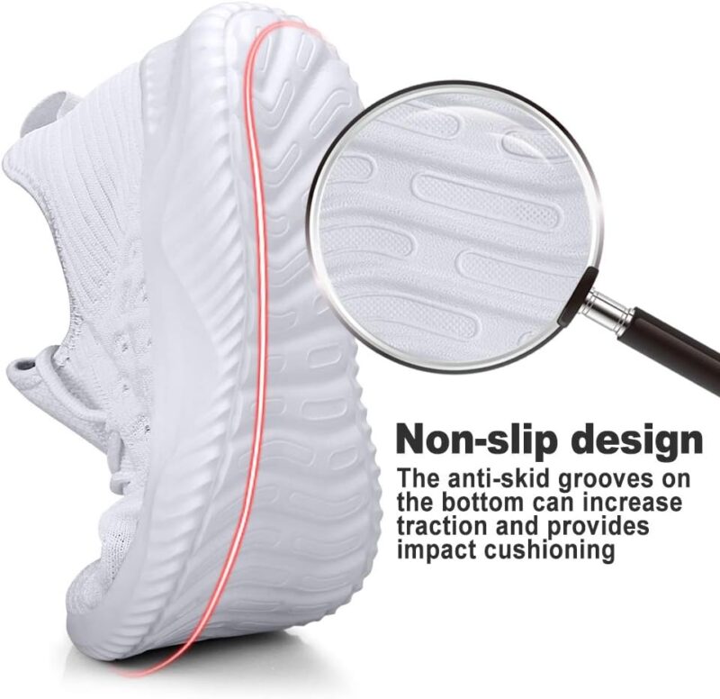 Mens Slip On Walking Shoes Lightweight Breathable Non Slip Running Shoes Comfortable Fashion Sneakers for Men - Image 2