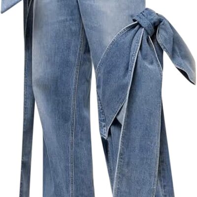 Vintage Hip Hop Jeans Women's Baggy Retro High Street Pants Outstanding Design Style Streetwear Trousers