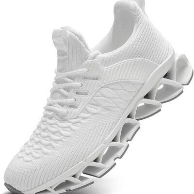 Mens Slip on Walking Running Shoes  Casual Fashion Sneakers Comfort Non Slip Work Sport Athletic Trainer