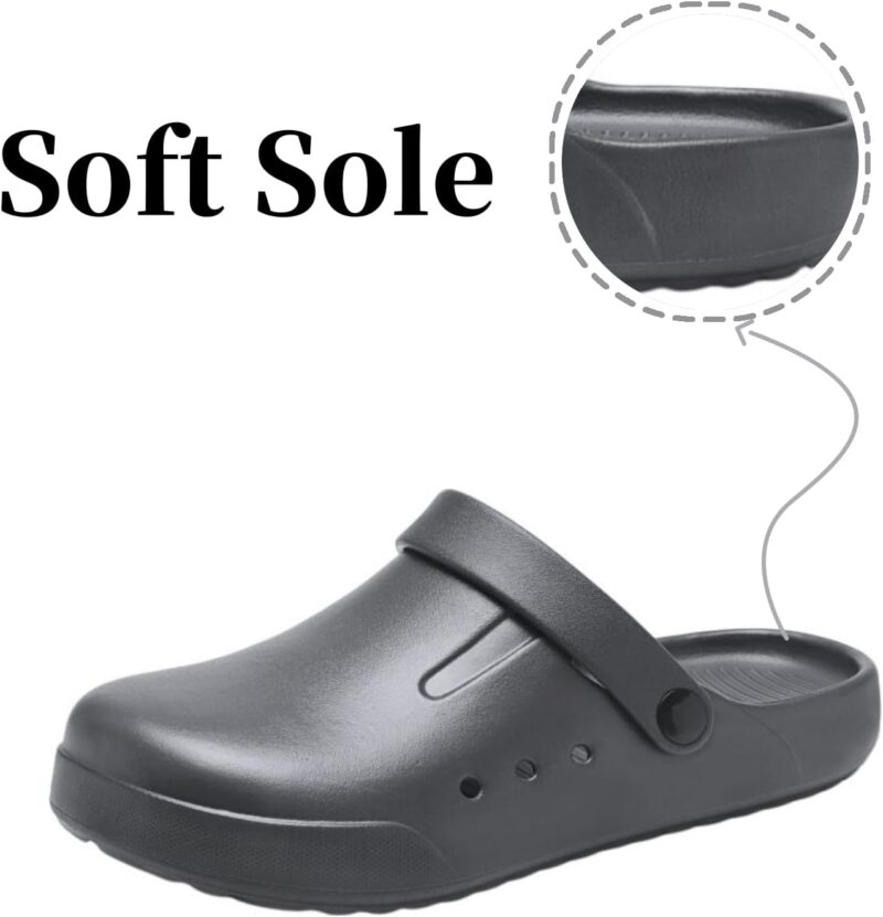 Clogs for Men and Women Garden Shoes Slip-on Outdoor Beach Slippers  Slip Resistant Sandals Lightweight Breathable - Image 2