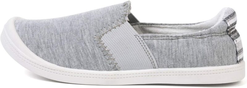 Shoes for Women, Comfort Low Top Canvas Slip On Sneakers Classic Casual Walking Shoes - Image 2