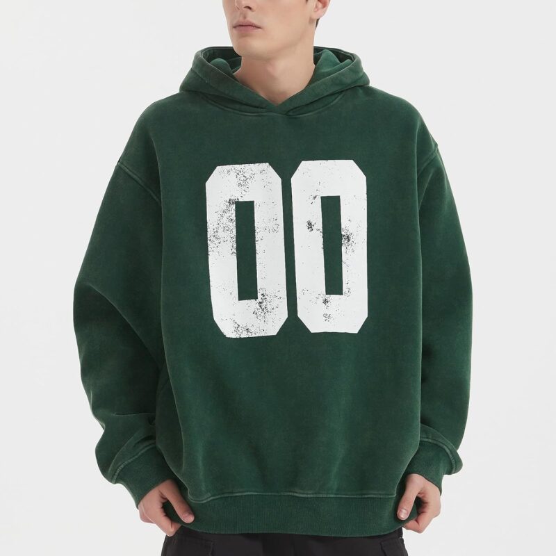 Oversized Hoodies for men Acid Washed Graphic men Fashion Hoodies Sweatshirts Sweats Preppy for College,Gym,Sports - Image 2