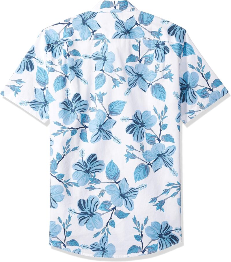 Men's Slim-Fit Short-Sleeve Print Shirt - Image 2