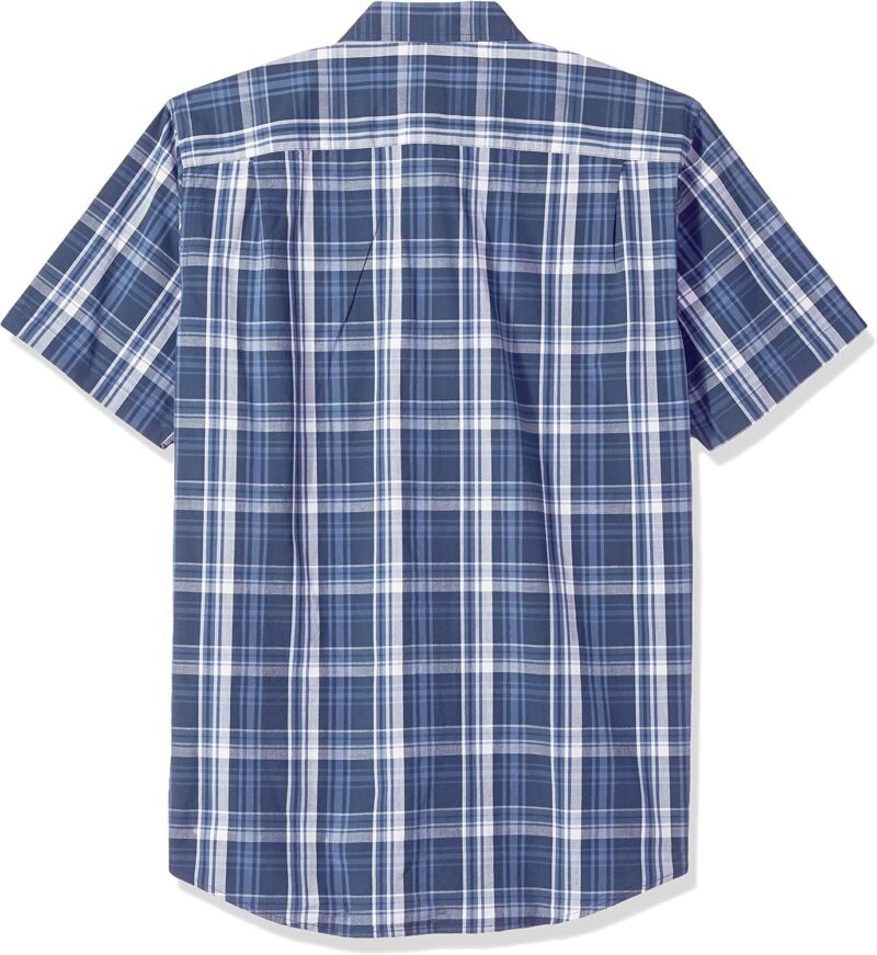 men Regular-Fit Short-Sve Poplin Shirt - Image 2