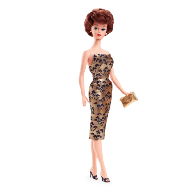 1961 Brownette Bubble Cut Barbie Doll Reproduction