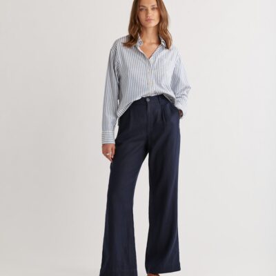 WOMEN'S BIRCH BAY LINEN TROUSER PANTS